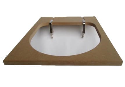 Die Liegemulde ohne Bezug