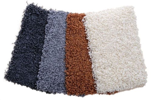 Die Teppichfarben von Goldtatze: Anthrazit, Grau, Rostbraun oder Weiß