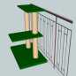 Preview: Outdoor Kratzbaum "Flori PLUS"