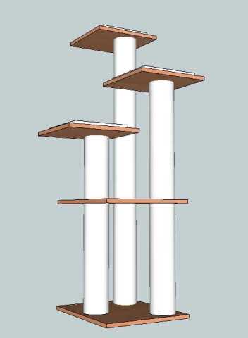 Preview: Kratzbaum Bauplan 01-04-2