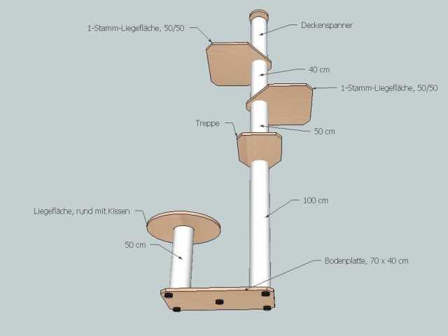 Preview: Kratzbaum Bauplan 018