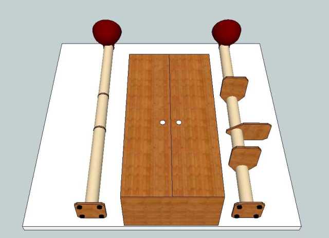 Preview: Kratzbaum Bauplan 222