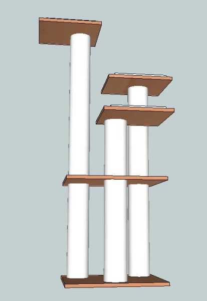 Kratzbaum Bauplan 01-04-2