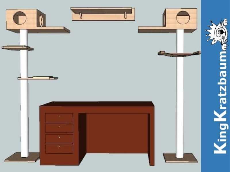 Kratzbaum Bauplan 01-10
