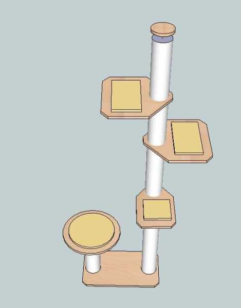 Kratzbaum Bauplan 018