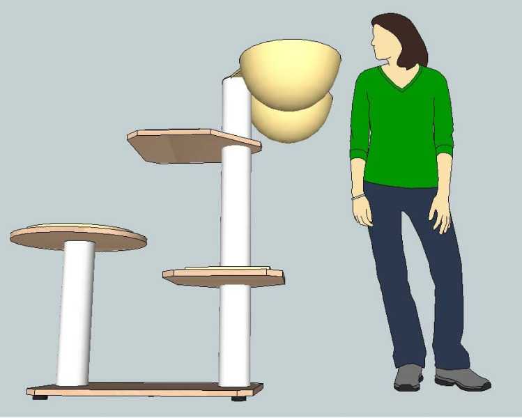 Kratzbaum Bauplan 02-20-1