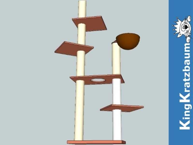 Kratzbaum Bauplan 104