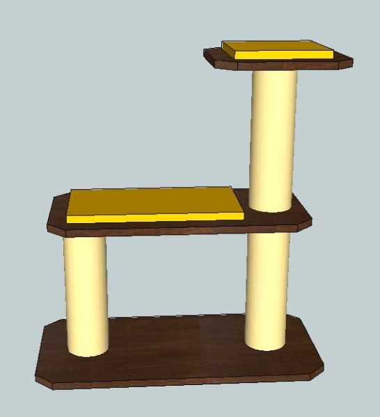 Kratzbaum Bauplan 107