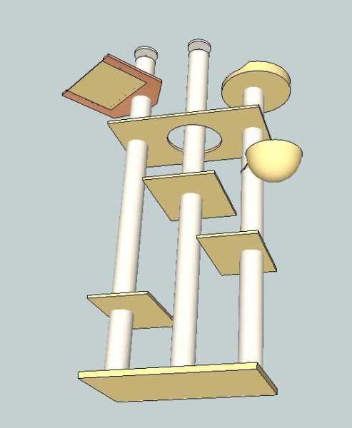 Kratzbaum Bauplan 1214