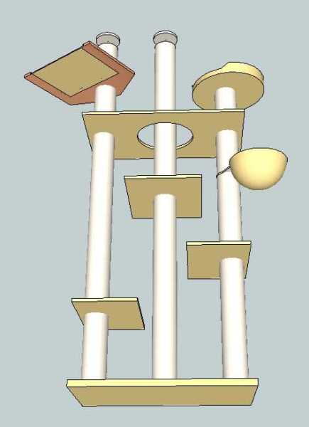 Kratzbaum Bauplan 1214