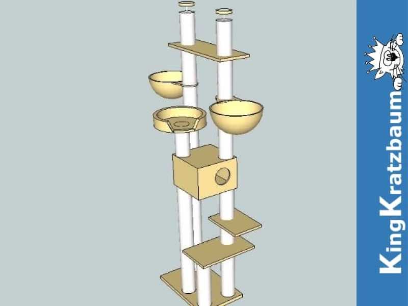 Kratzbaum Bauplan 264